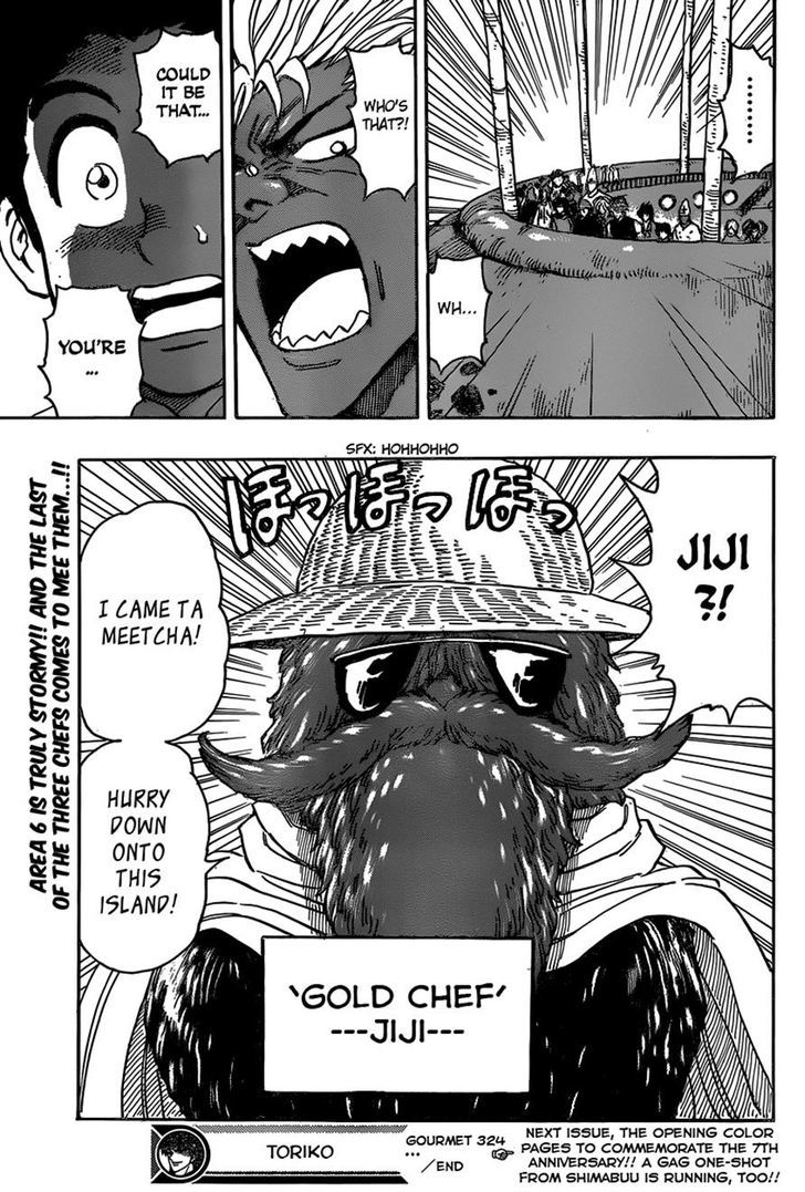 Toriko - Chapter 325 : Furious Direct Hit!!