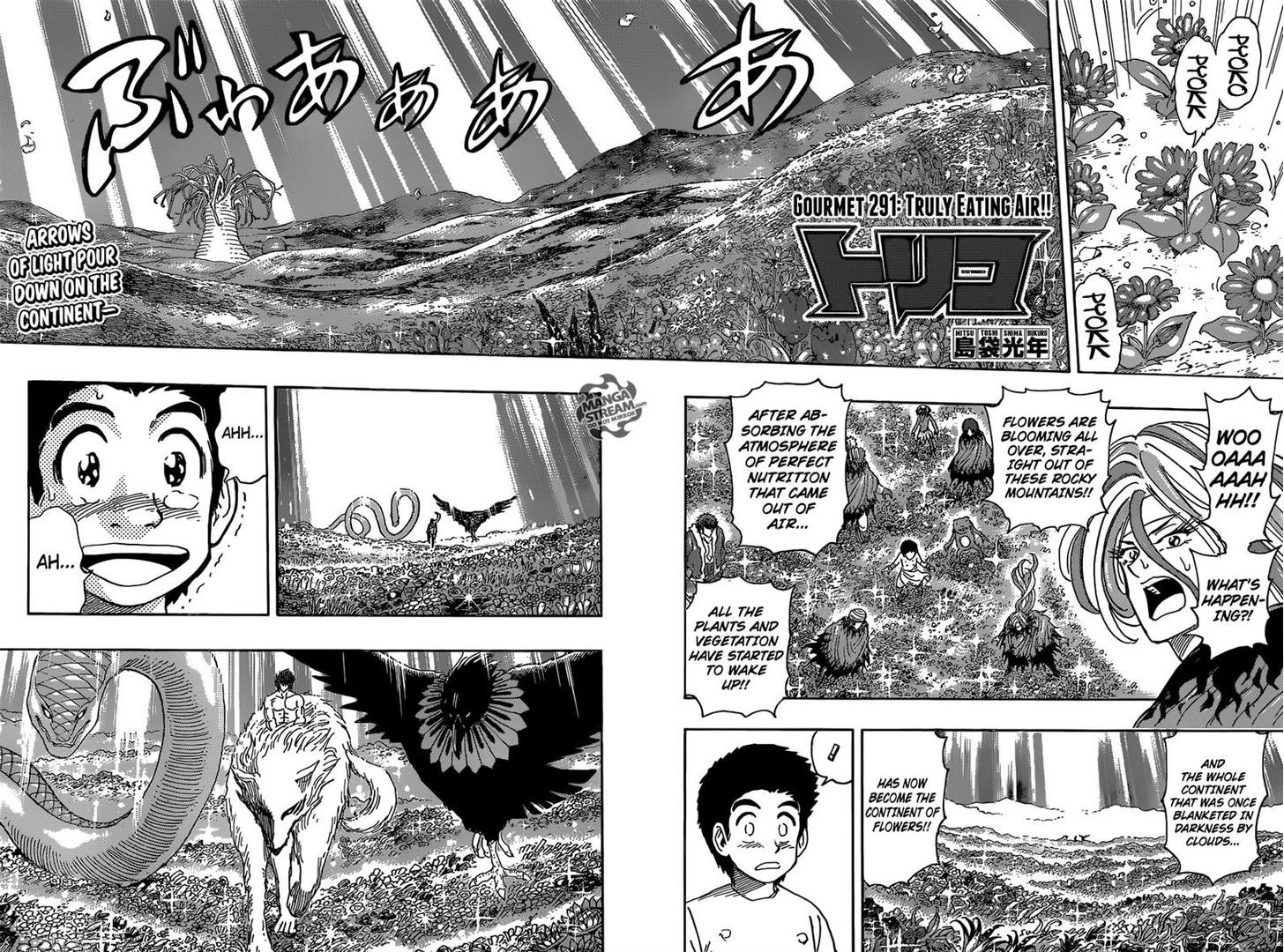 Toriko - Chapter 291 : Air, The Actual Tasting!!