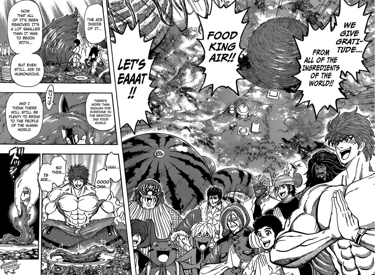 Toriko - Chapter 291 : Air, The Actual Tasting!!