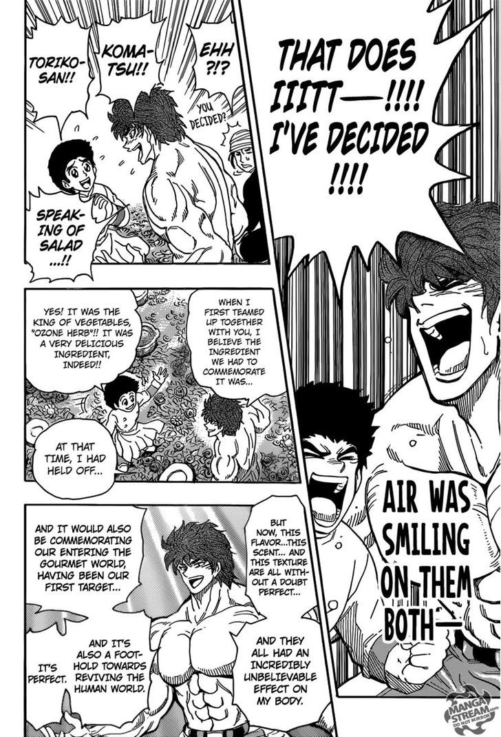 Toriko - Chapter 291 : Air, The Actual Tasting!!