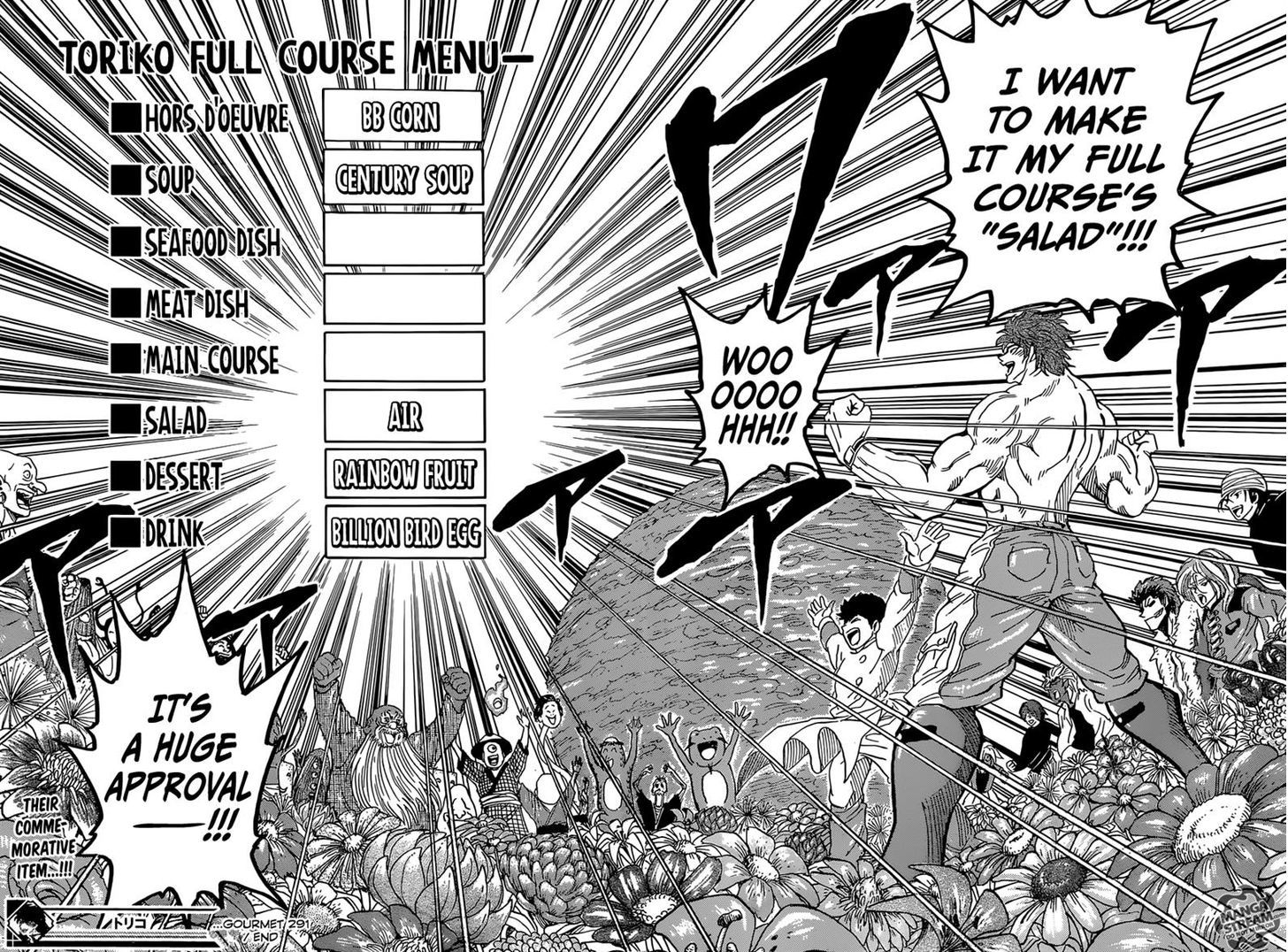 Toriko - Chapter 291 : Air, The Actual Tasting!!