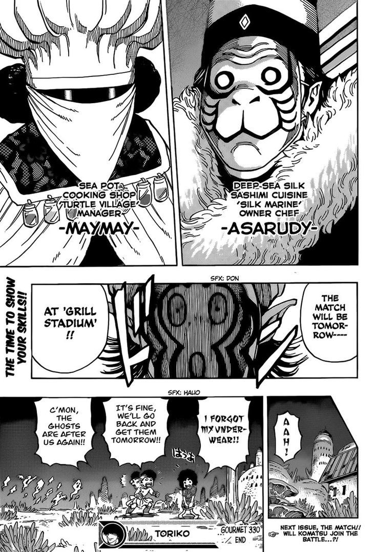 Toriko - Chapter 330 : Meeting And Confrontation!!