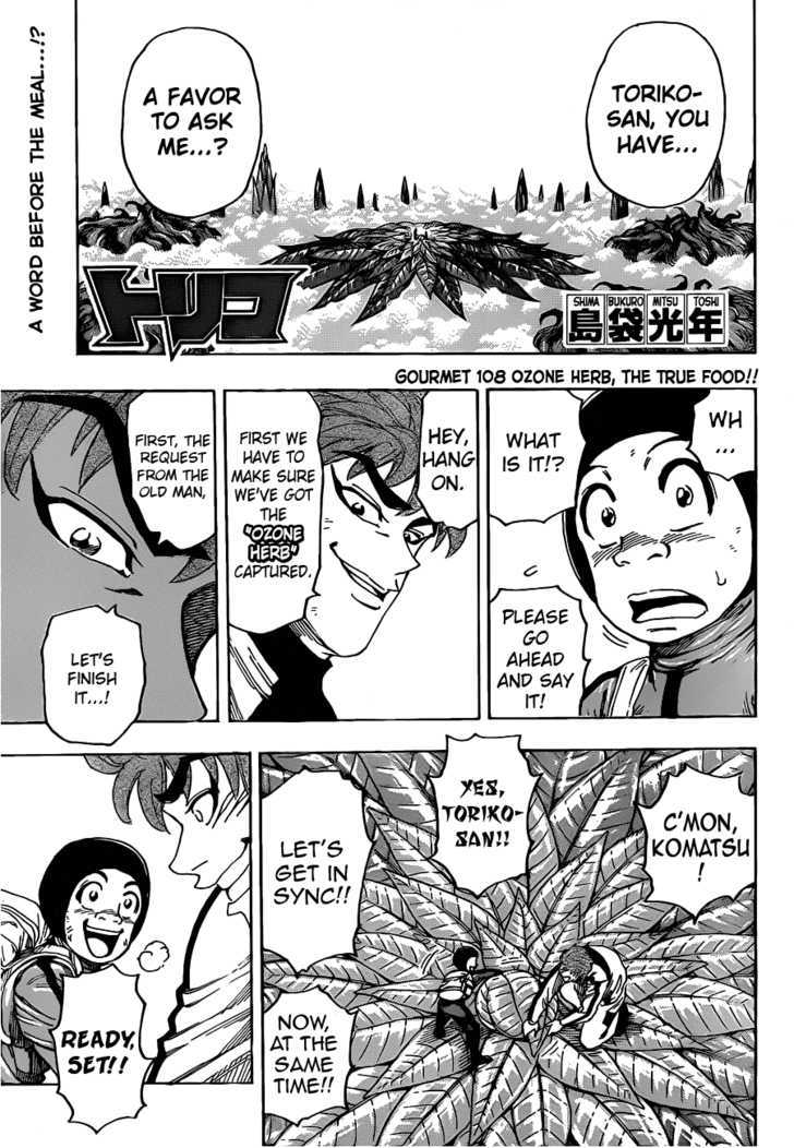 Toriko - Chapter 108 : Ozone Herb, The True Food!!