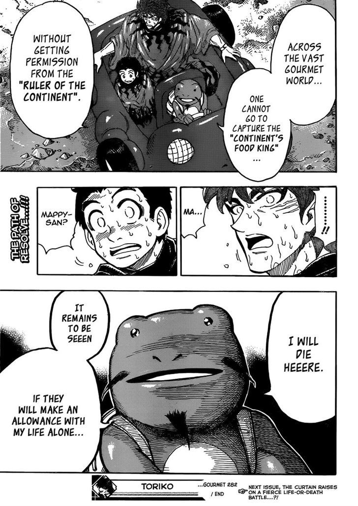 Toriko - Chapter 282 : Four Paths