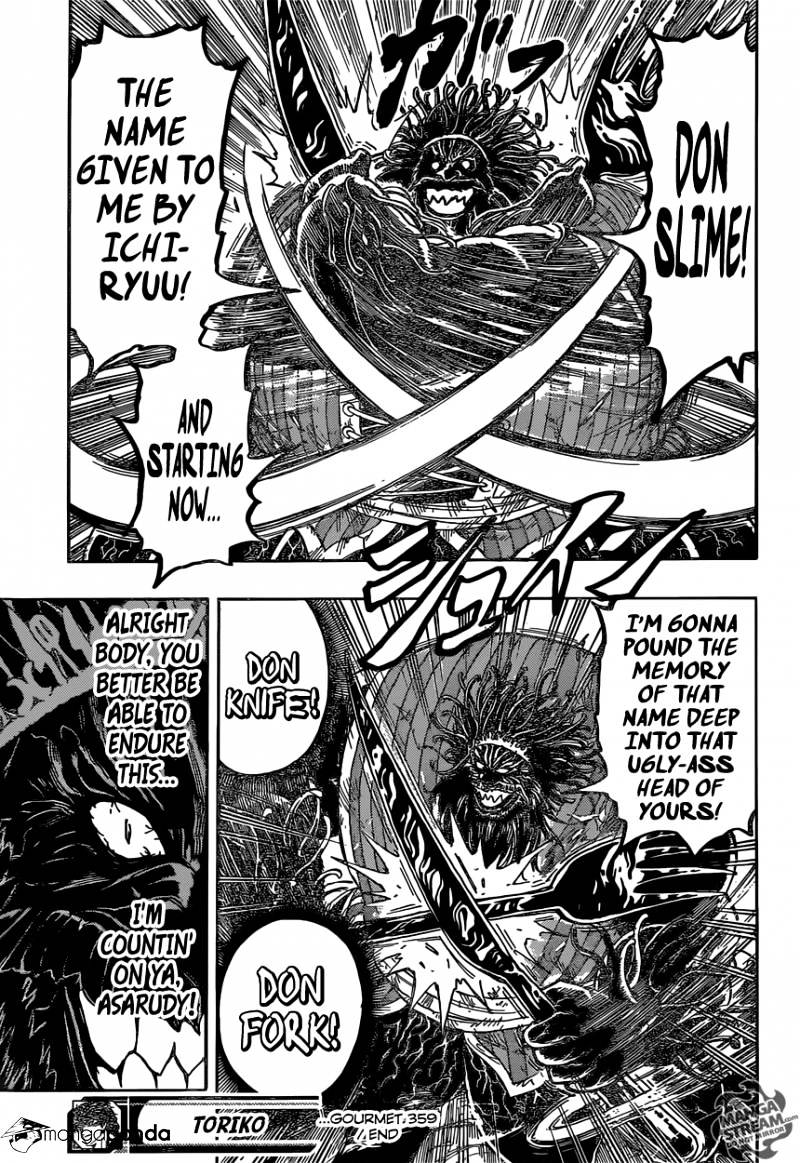 Toriko - Chapter 359 : The Name Don Slime!!