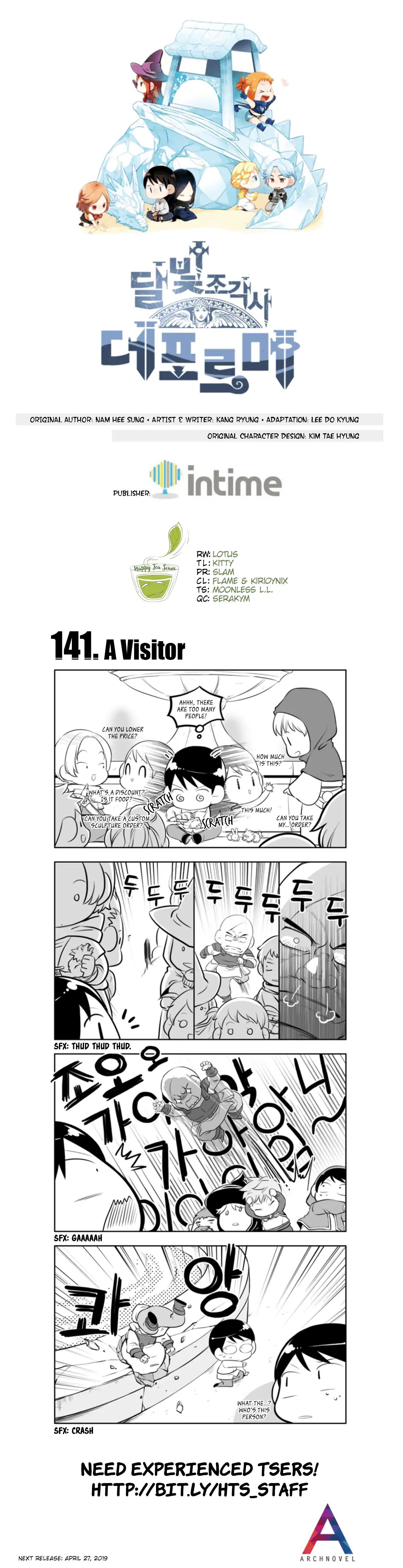 Moonlight Sculptor 4-Koma - Chapter 141: A Visitor