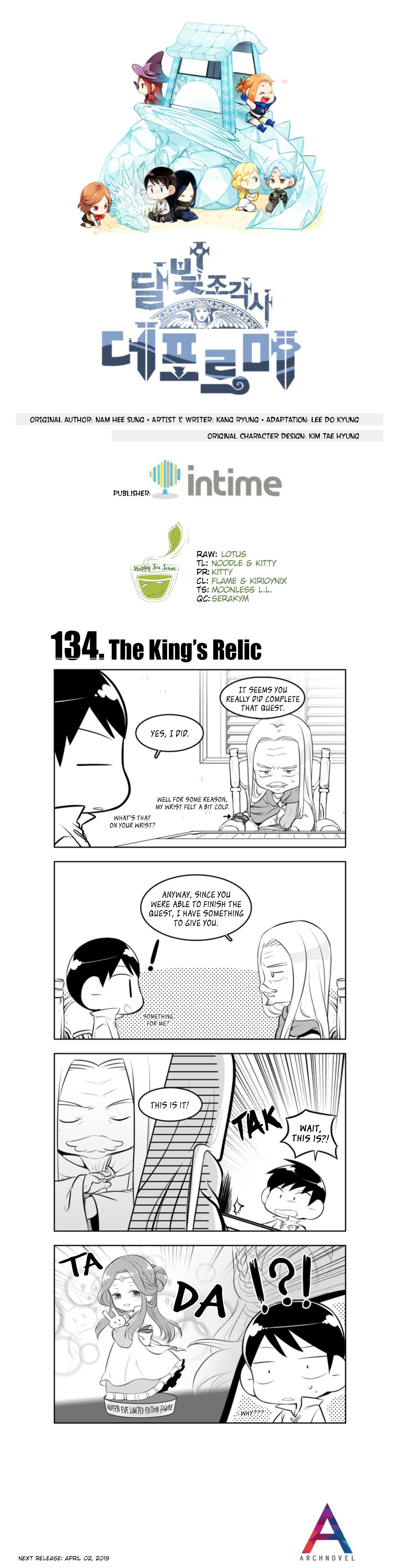 Moonlight Sculptor 4-Koma - Chapter 135: The King S Relic