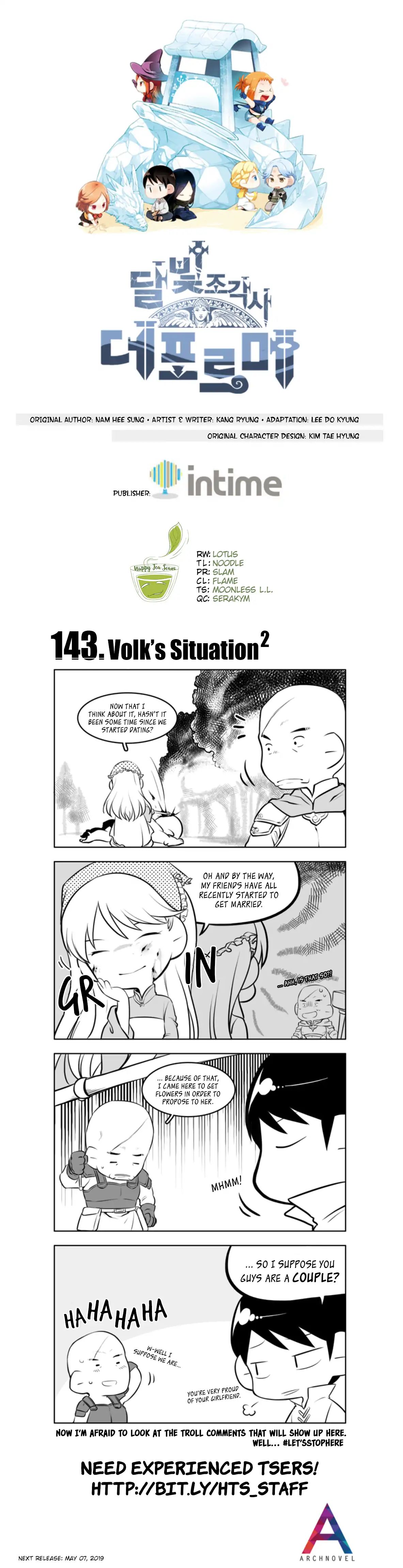 Moonlight Sculptor 4-Koma - Chapter 144: Volk S Situation 2