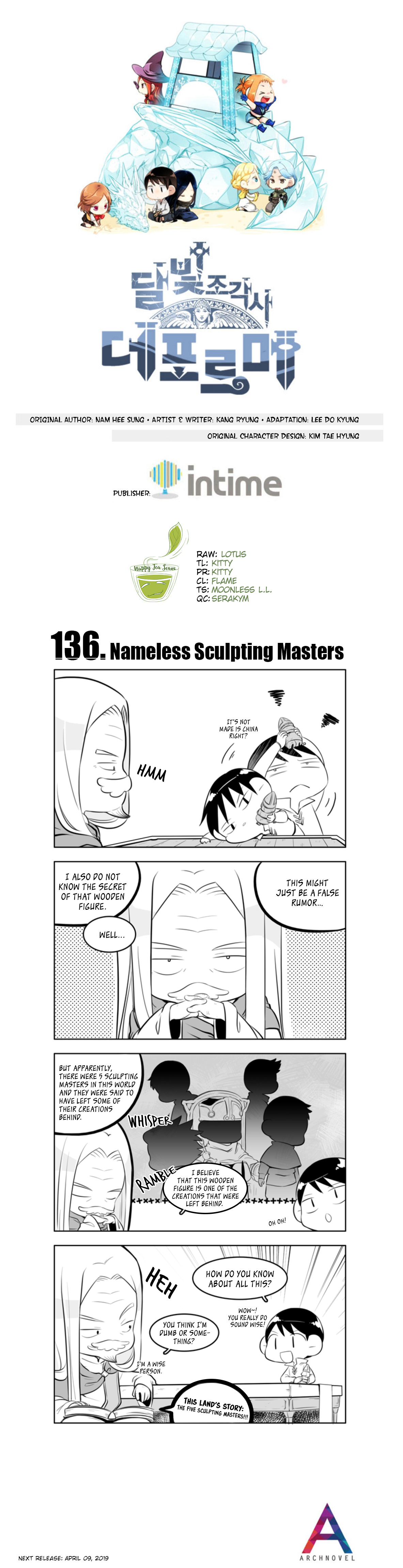 Moonlight Sculptor 4-Koma - Chapter 136: Nameless Sculpting Masters