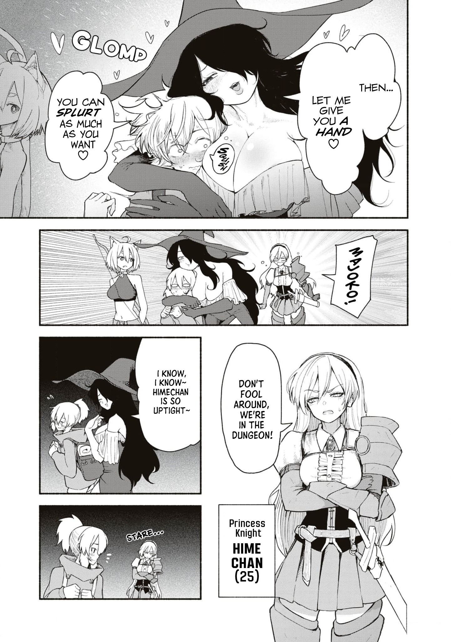 Dungeon De Sex Musou Anthology Comic - Vol.1 Chapter 1: Your Sperm Is The Panacea (By Kyuuri)