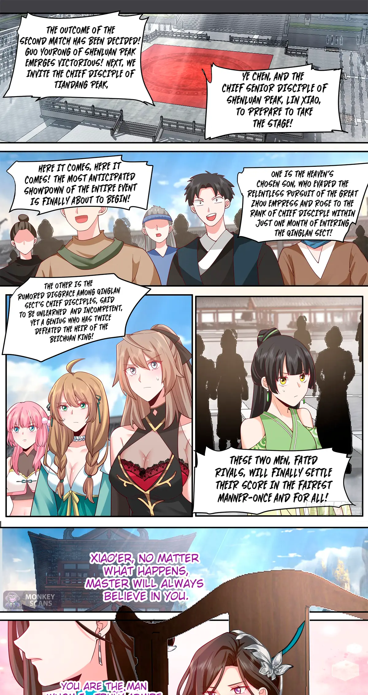 The Great Villain Senior Brother And All Of His Yandere Junior Sisters - Chapter 76