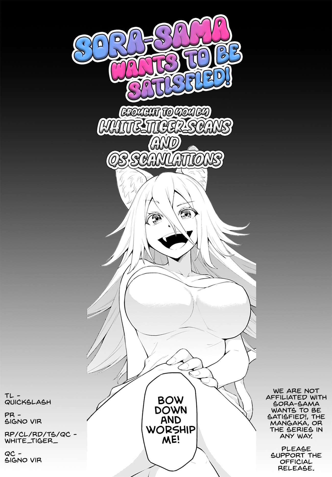 Sora-Sama Wants To Be Satisfied! - Chapter 3: Out On Nya Walk(Uncensored)