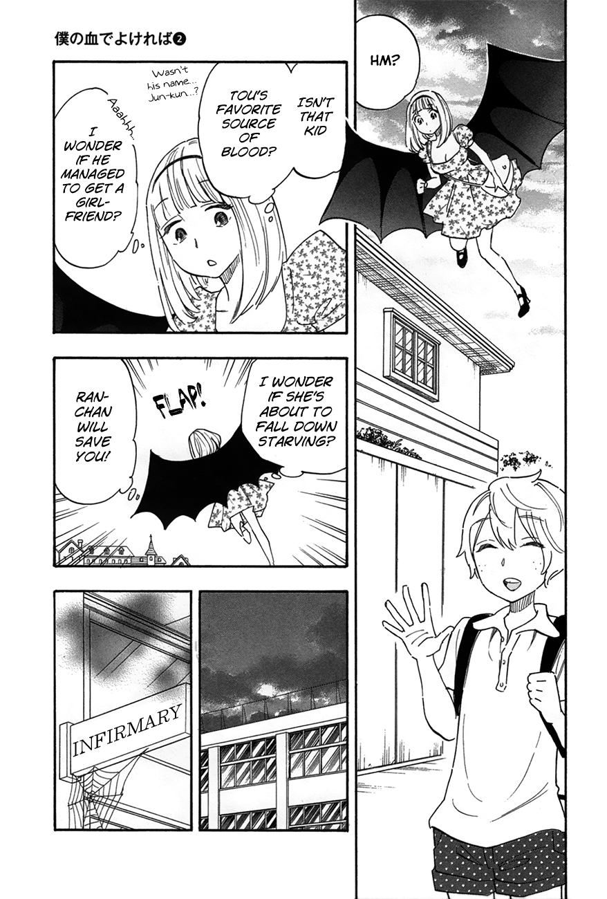 Boku No Chi De Yokereba - Vol.2 Chapter 7: Someone Like Me Who Never Wins, Not Even Once…