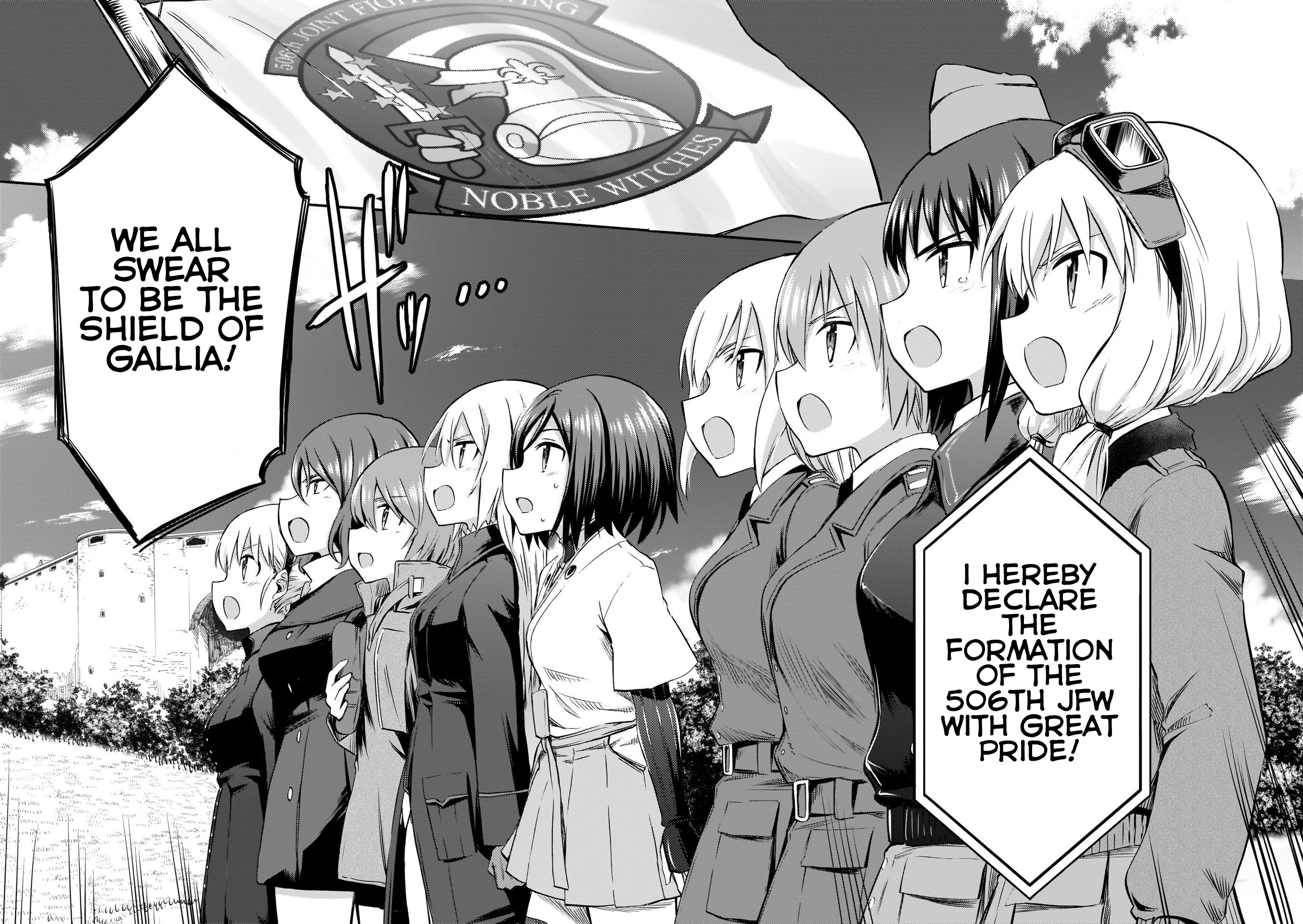 Noble Witches - 506Th Joint Fighter Wing - Vol.3 Chapter 17: Noble Witches