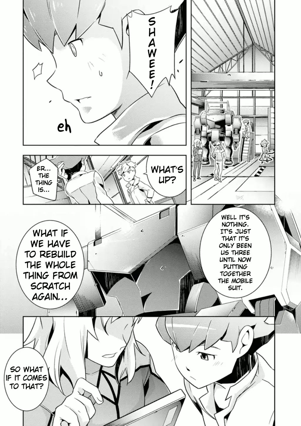 Mobile Suit Gundam Age - Second Evolution - Vol.1 Chapter 3: Friendship, Love And Mobile Suits