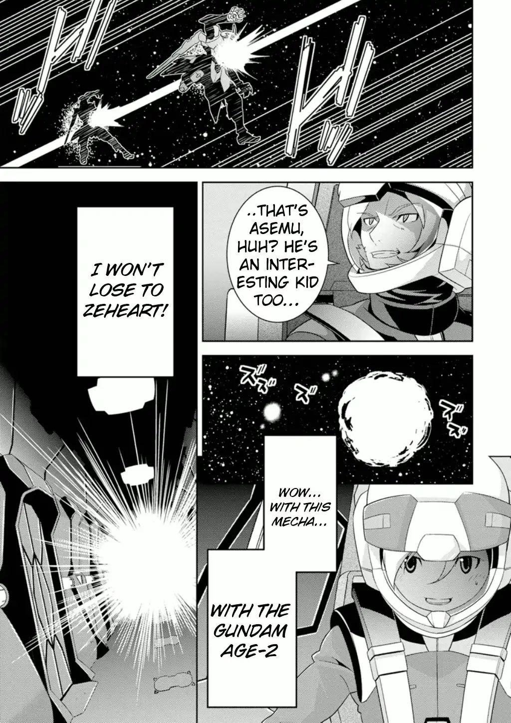 Mobile Suit Gundam Age - Second Evolution - Vol.2 Chapter 5: Asemu Sets Off