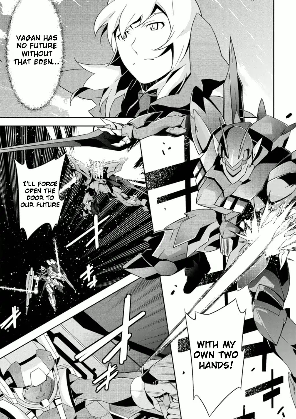 Mobile Suit Gundam Age - Second Evolution - Vol.2 Chapter 8: I Saw A Red Sunset [End]