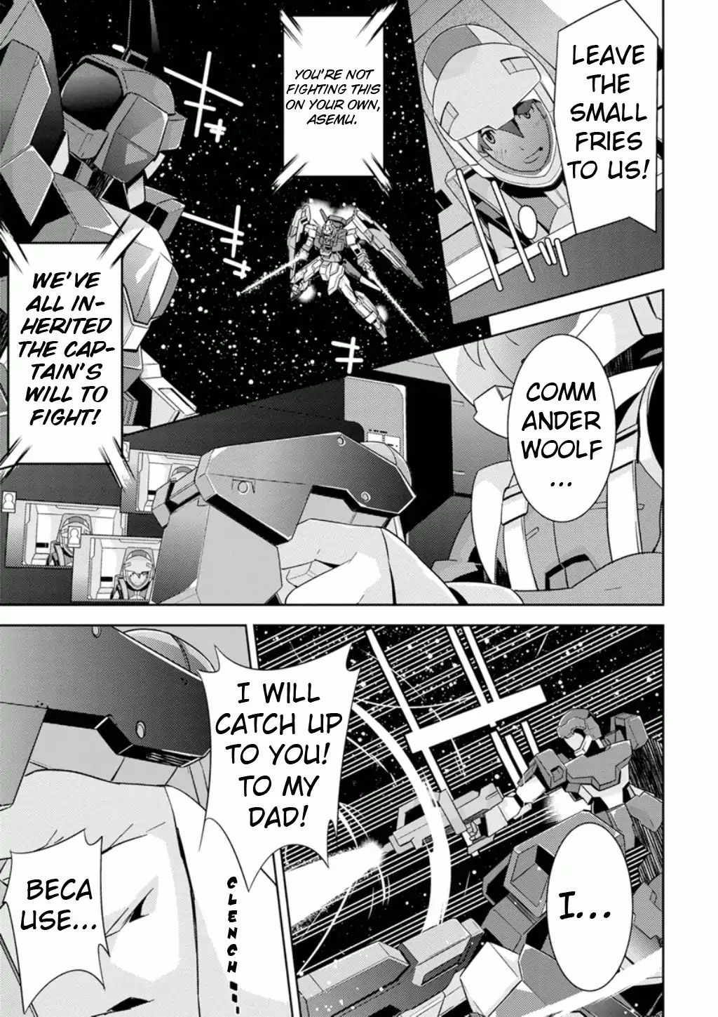 Mobile Suit Gundam Age - Second Evolution - Vol.2 Chapter 8: I Saw A Red Sunset [End]