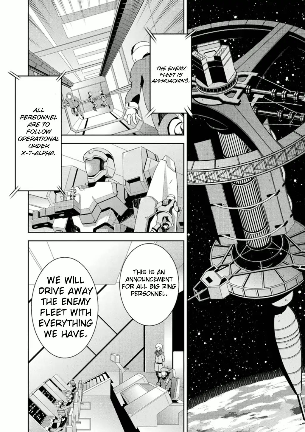 Mobile Suit Gundam Age - Second Evolution - Vol.2 Chapter 6: Big Ring Absolute Line Of Defense