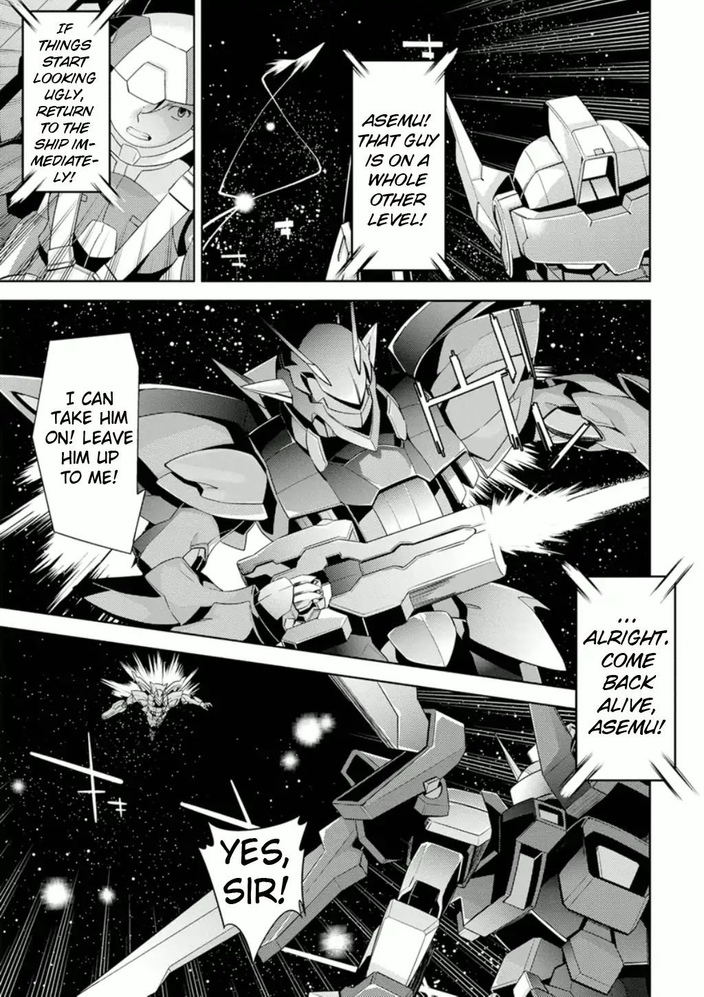 Mobile Suit Gundam Age - Second Evolution - Vol.2 Chapter 6: Big Ring Absolute Line Of Defense