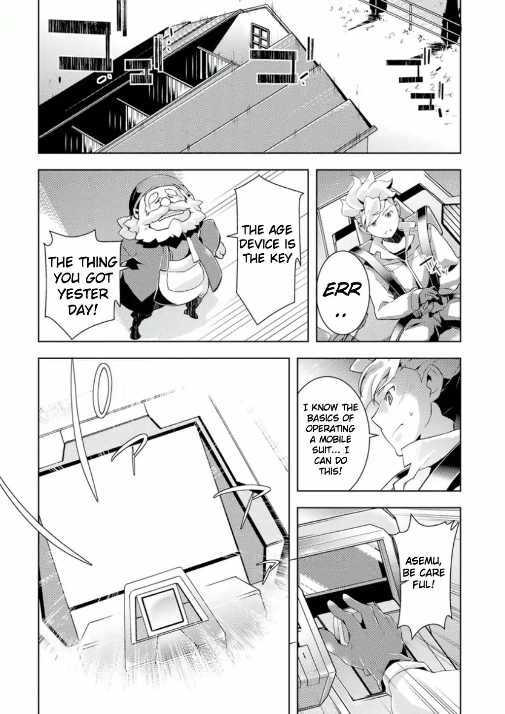 Mobile Suit Gundam Age - Second Evolution - Vol.1 Chapter 2: The Gundam In The Stable