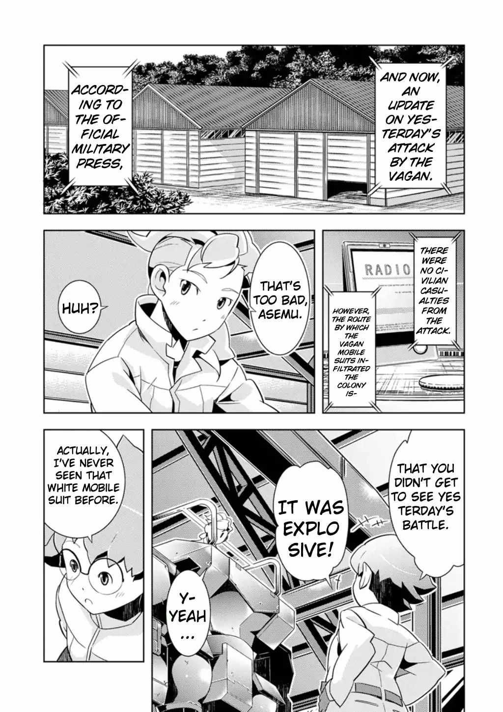 Mobile Suit Gundam Age - Second Evolution - Vol.1 Chapter 2: The Gundam In The Stable