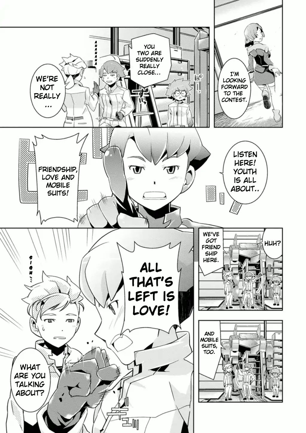 Mobile Suit Gundam Age - Second Evolution - Vol.1 Chapter 2: The Gundam In The Stable