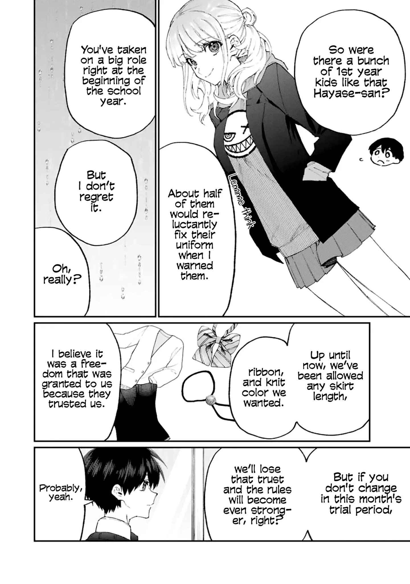 Shikimori's Not Just A Cutie - Chapter 123