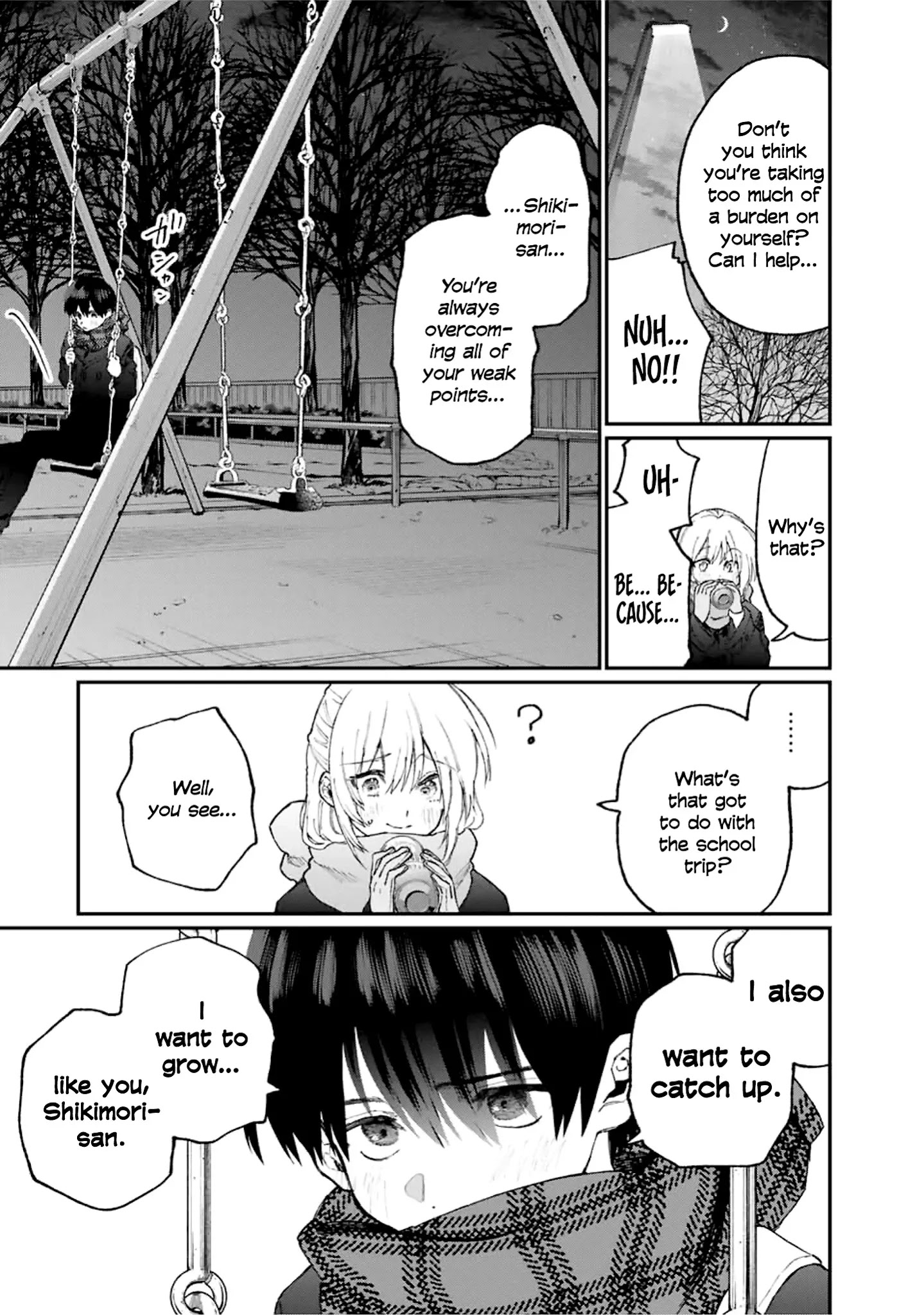 Shikimori's Not Just A Cutie - Chapter 86