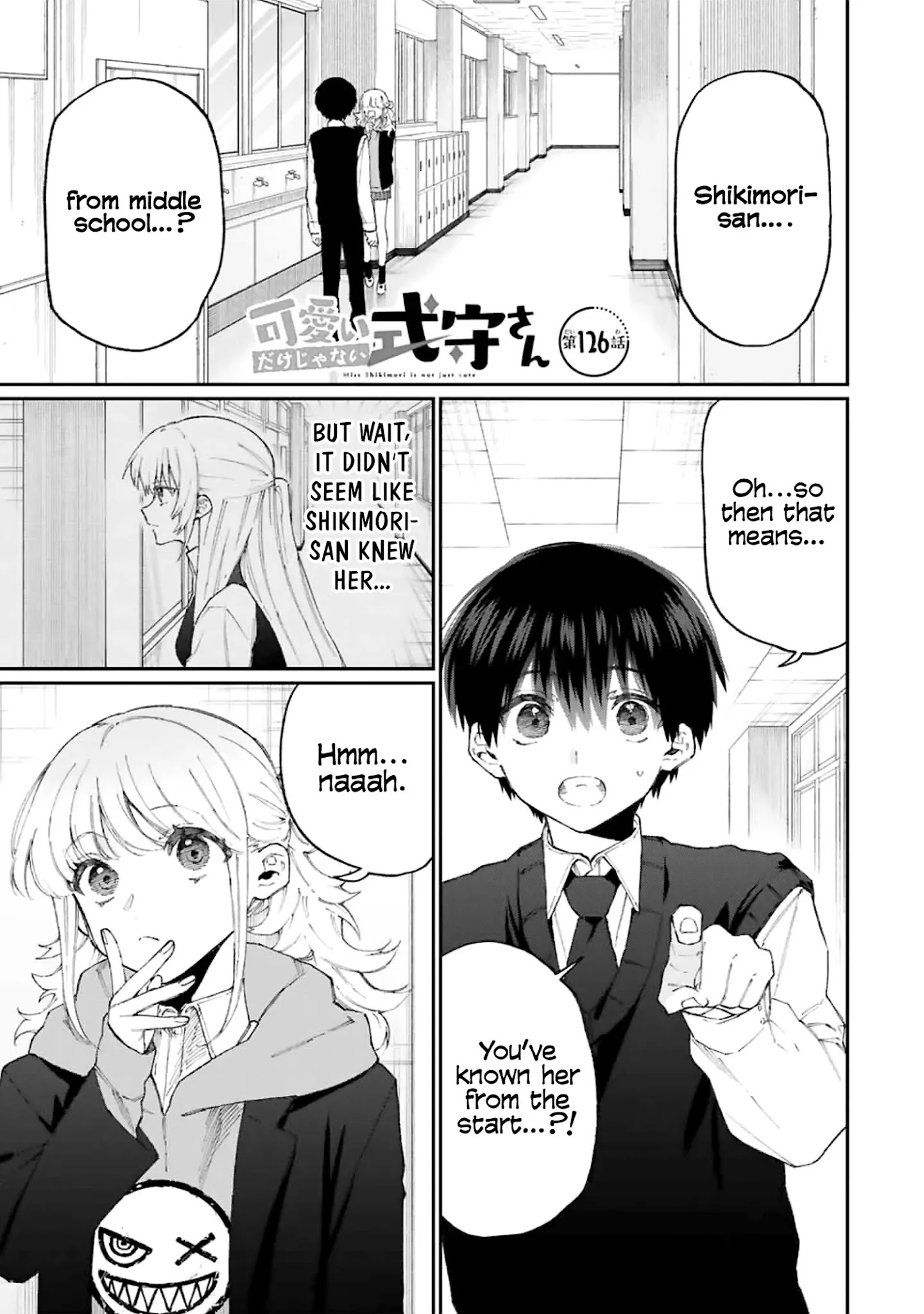 Shikimori's Not Just A Cutie - Chapter 126