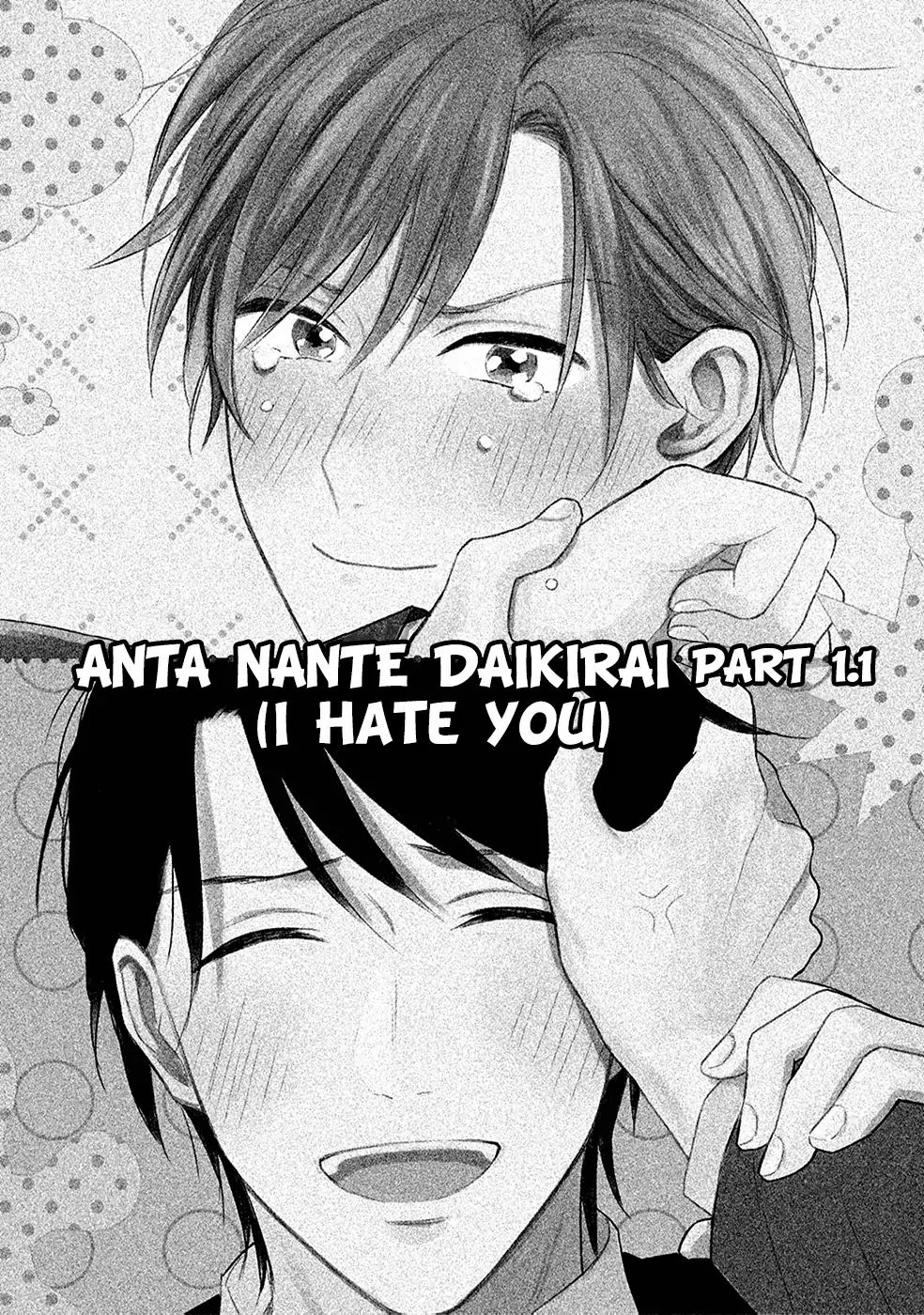 I Hate You - Chapter 1: I Hate You (Part 1.1)