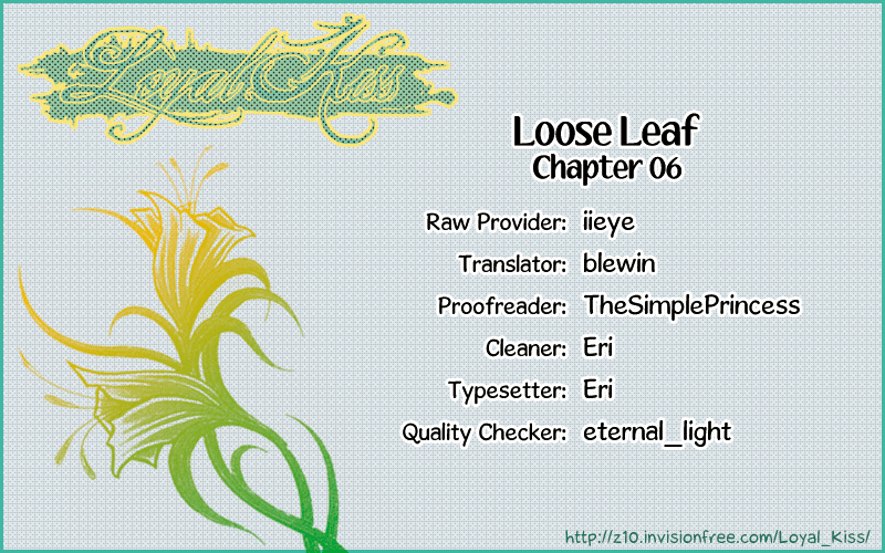 Loose Leaf - Chapter 6