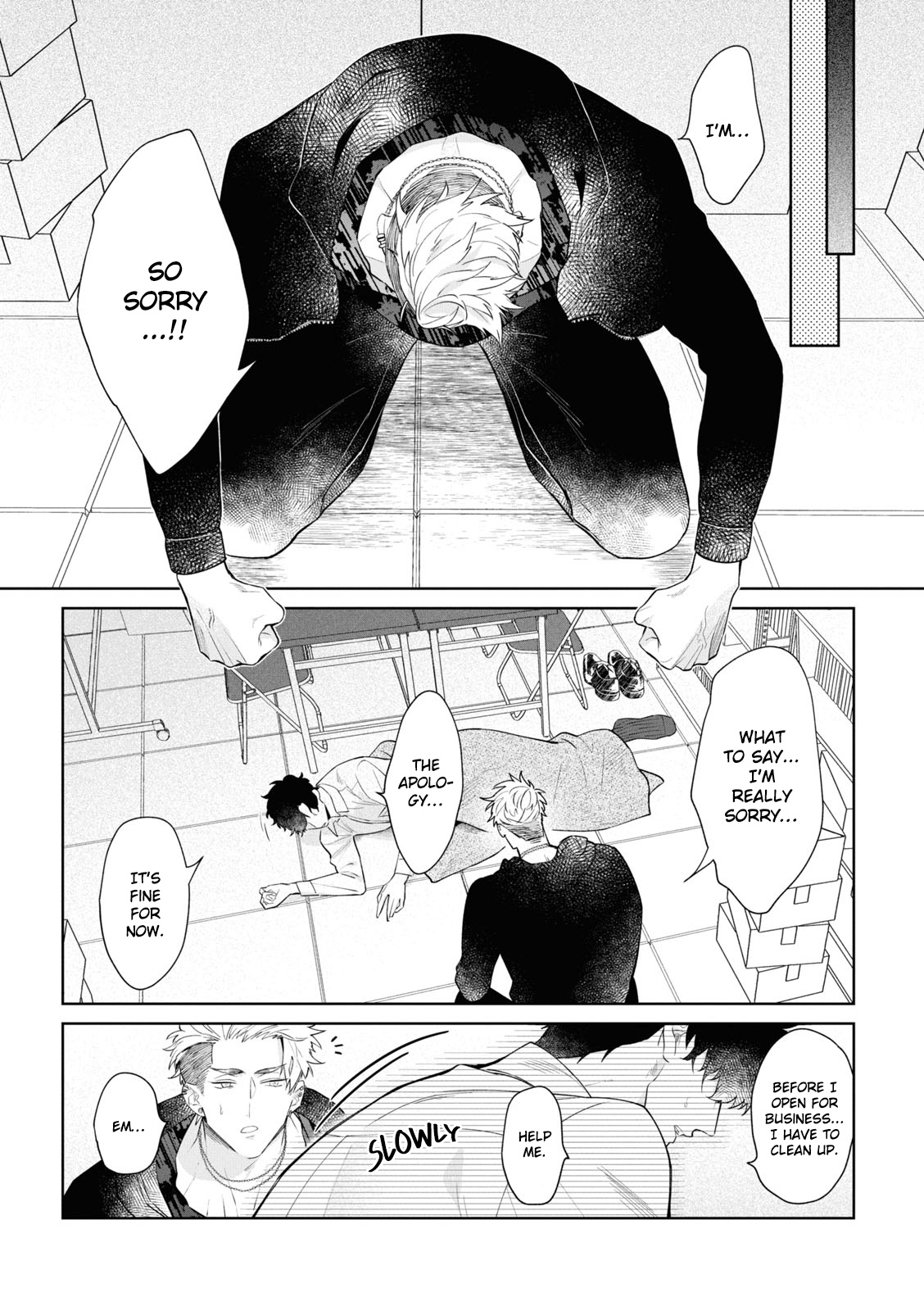 Ai Da, Koi Dano Shouhosen - Chapter 1