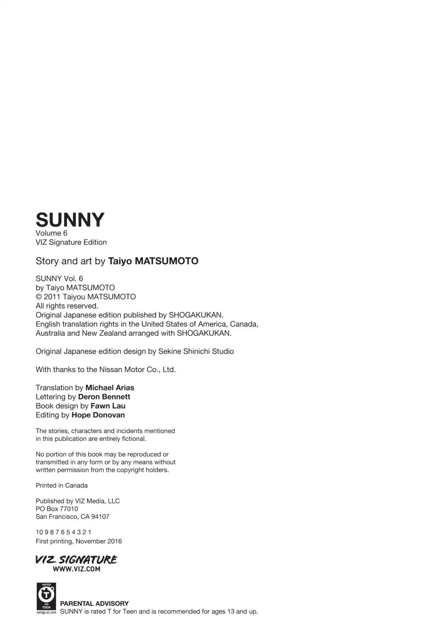 Sunny (Matsumoto Taiyou) - Vol.6 Final Chapter: "Rainy Now, Cloudy Later." "Cloudy Now, Clear Skies Later."