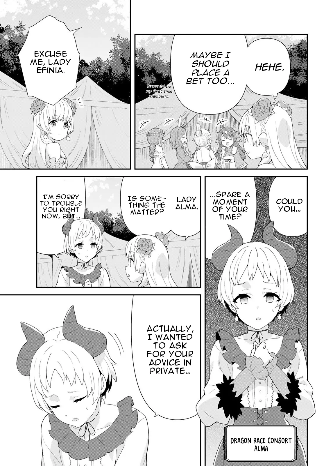 Reiketsu Ryuu Sumerahi Heika No ~ Unmei No Ban ~ Rashii Desu Ga, Koukyuu Ni Hiki Komorou To Omoimasu - Vol.3 Chapter 9.2: The Fairy Princess Attends The Hunting Competition - Part 2