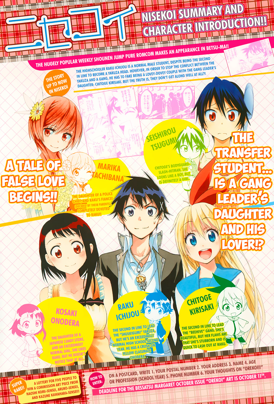 Oremonogatari X Nisekoi - Chapter 0 V3 : ~Girls Side~