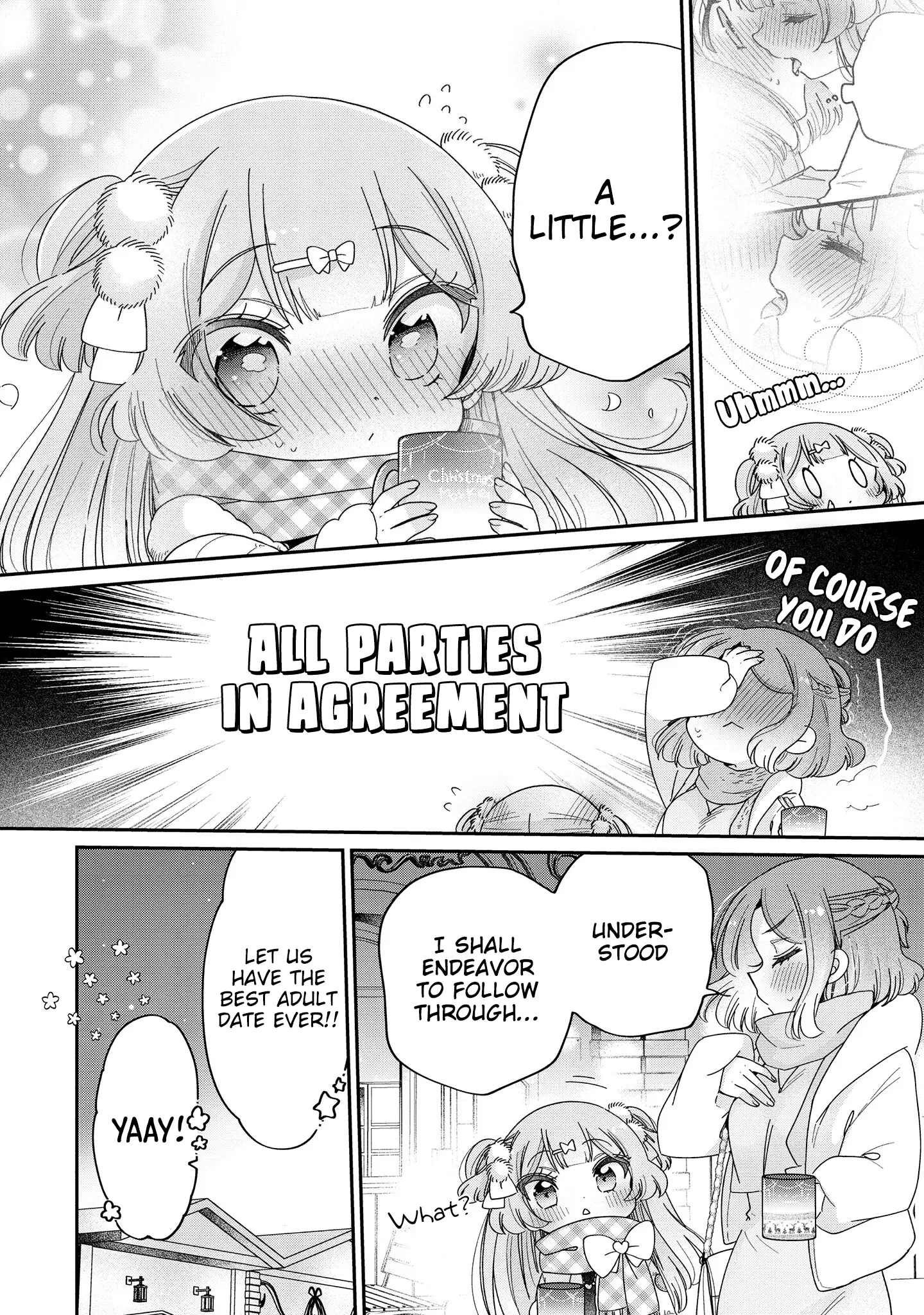 Onee-San Wa Joshi Shougakusei Ni Kyoumi Ga Arimasu. - Vol.11 Chapter 60: Second Christmas With Her Girlfriend