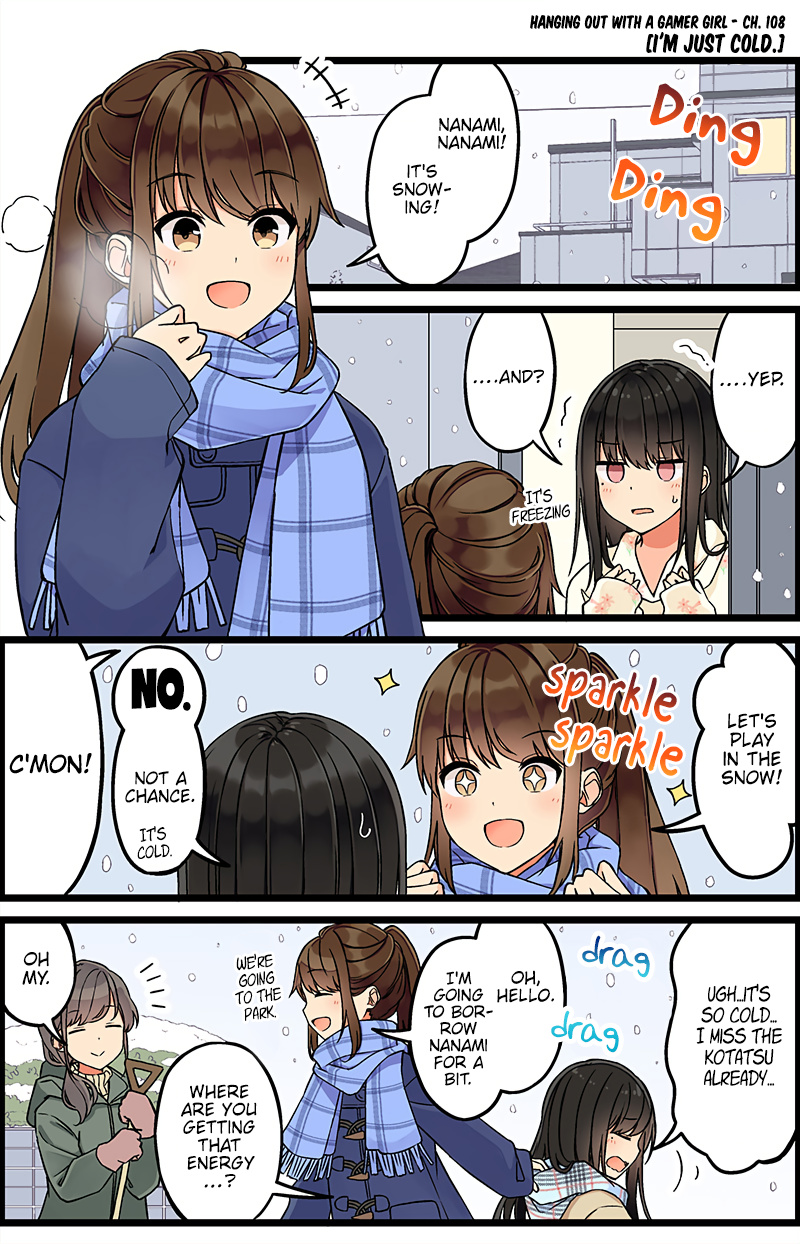 Hanging Out With A Gamer Girl - Chapter 108: I’m Just Cold