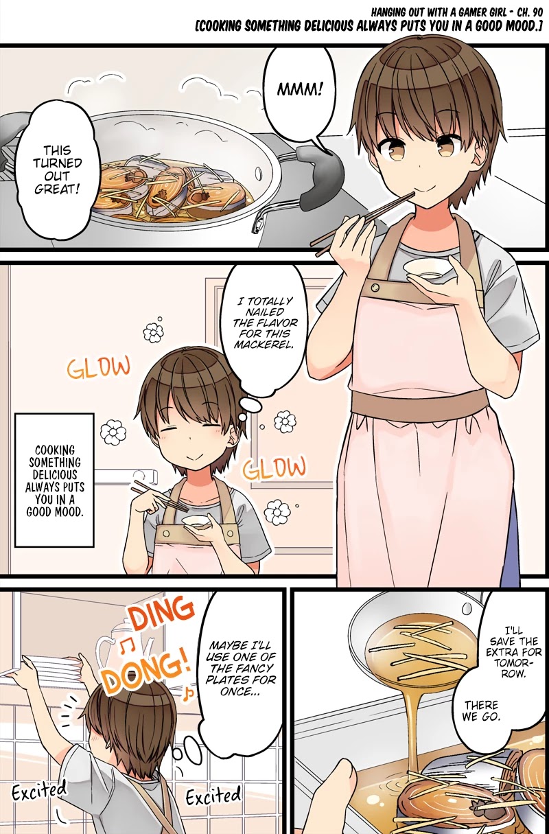 Hanging Out With A Gamer Girl - Chapter 90: Cooking Something Delicious Always Puts You In A Good Mood