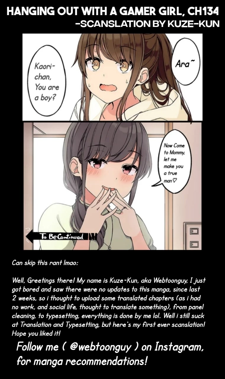 Hanging Out With A Gamer Girl - Chapter 134: I'm Surprised That You Can Do It.