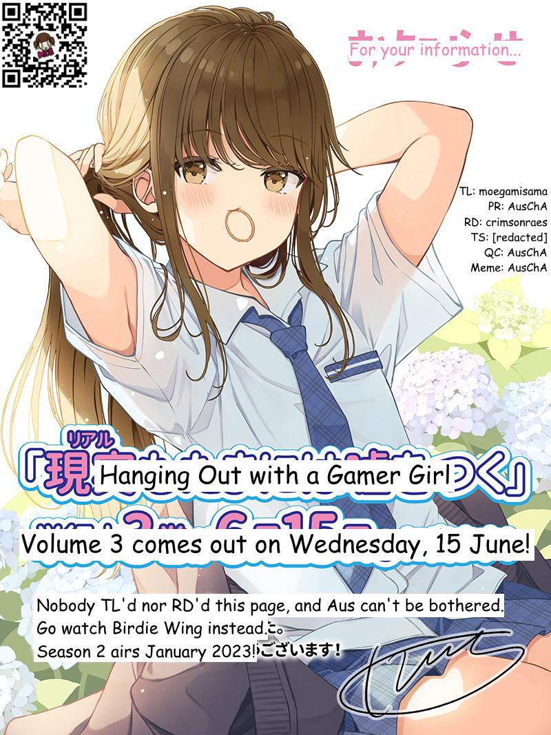 Hanging Out With A Gamer Girl - Chapter 122: Live A Nice, Slow Life