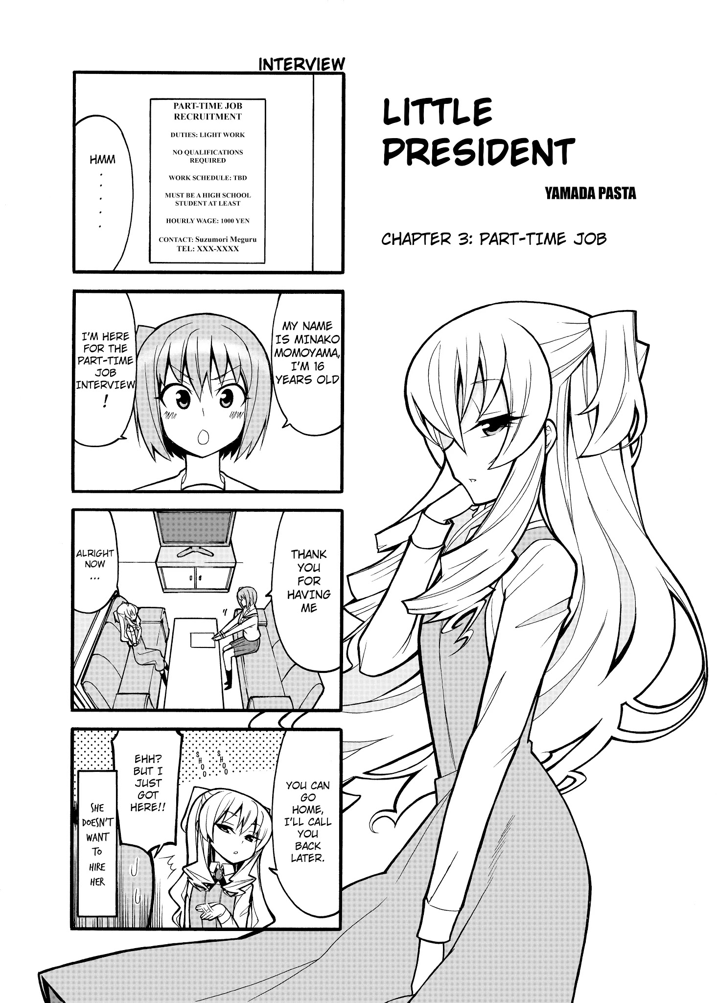 Little President - Chapter 3: Part-Time Job