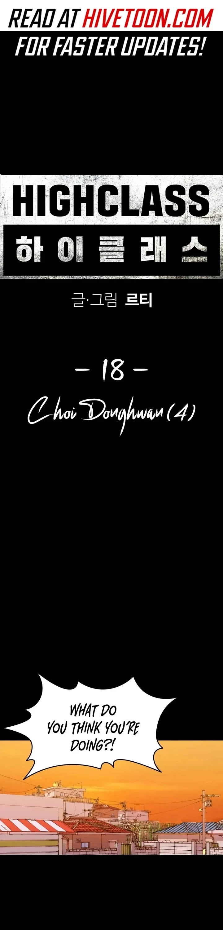 High Class - Chapter 18: Choi Donghwan (4)