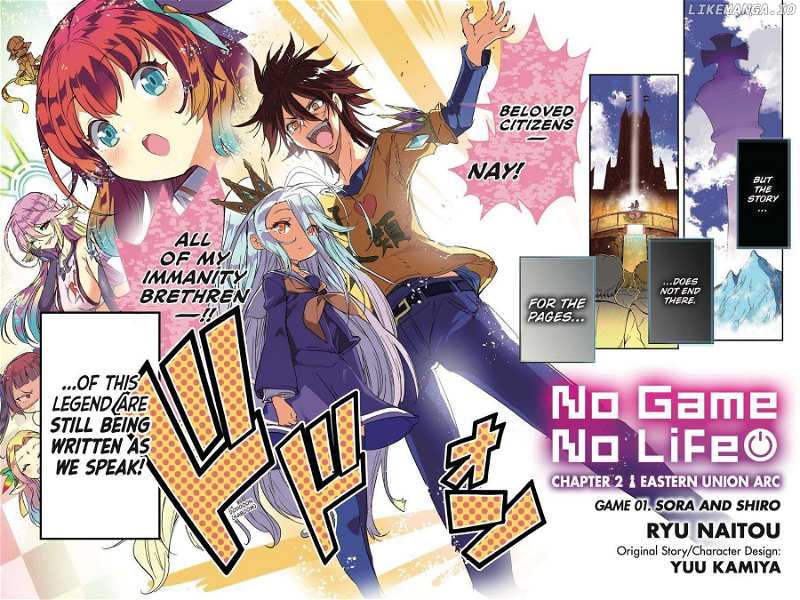 No Game No Life Chapter 2 - Eastern Union Arc - Chapter 1