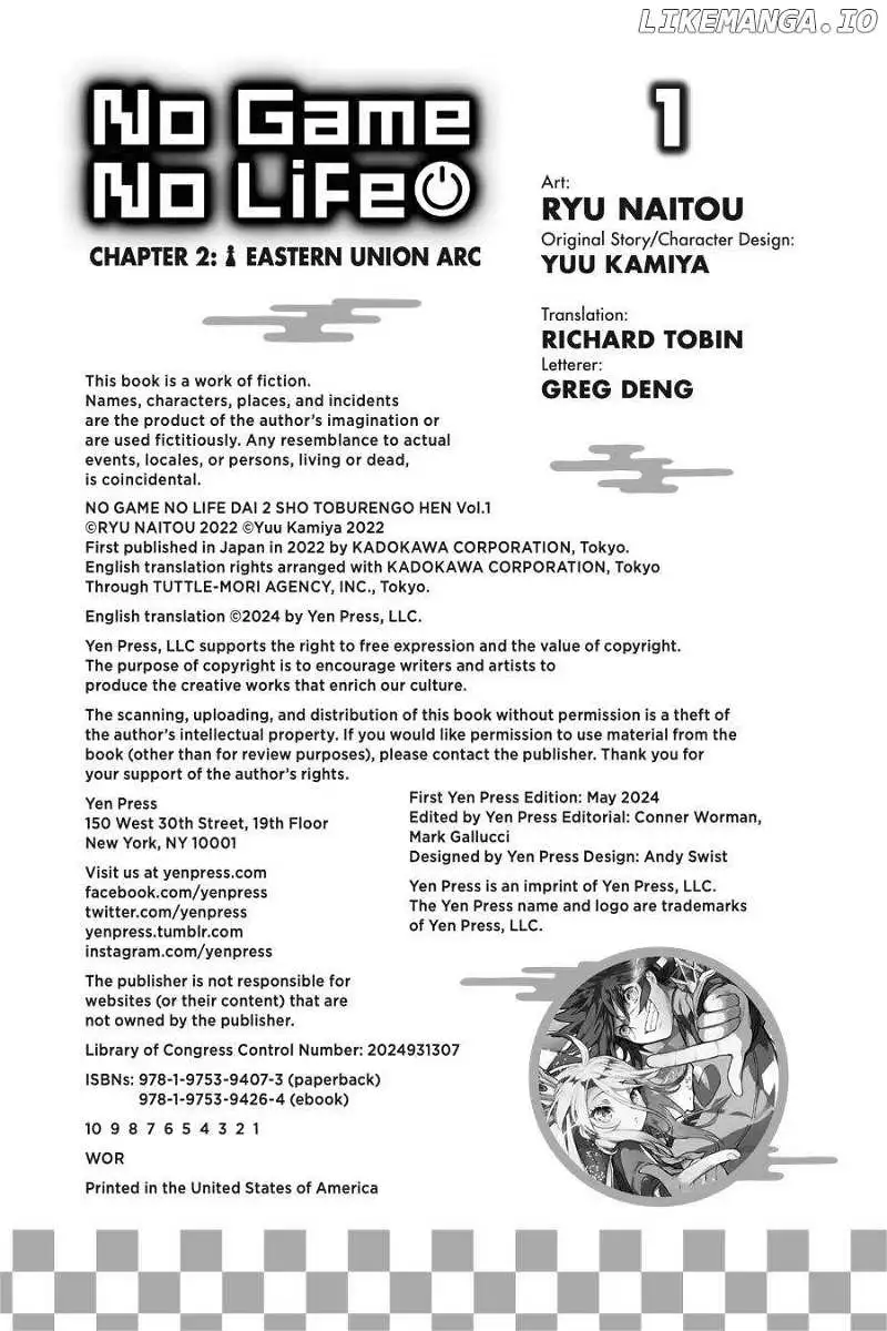 No Game No Life Chapter 2 - Eastern Union Arc - Chapter 4