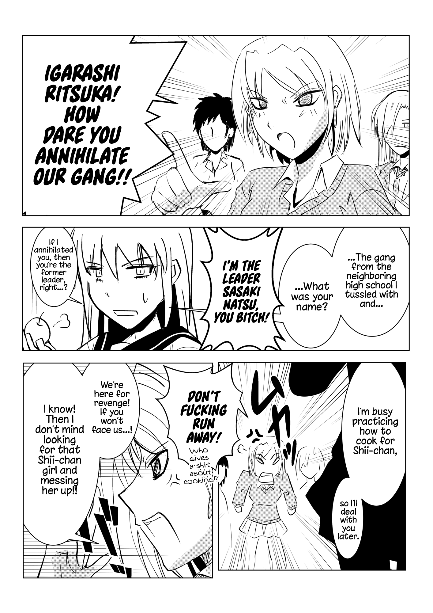 Delinquent Girl And Class Rep - Chapter 4