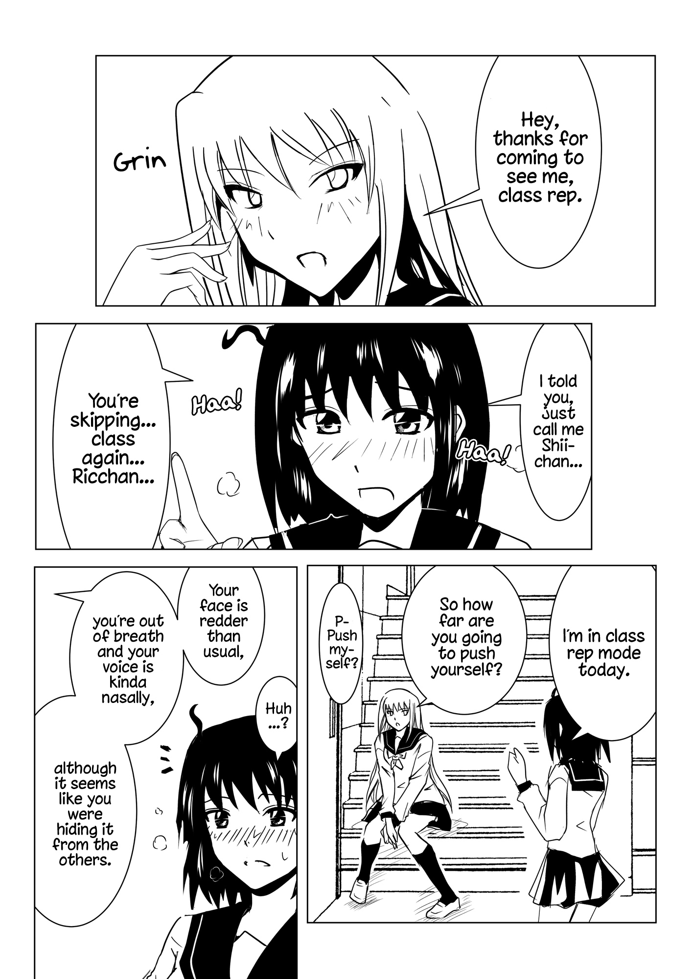 Delinquent Girl And Class Rep - Chapter 7