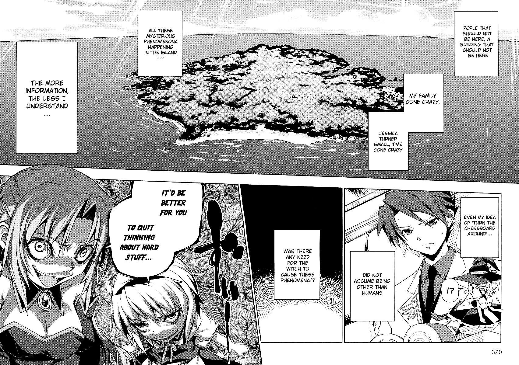 Umineko No Naku Koro Ni Episode X - Vol.1 Chapter 3 : Manipulated By The Witch