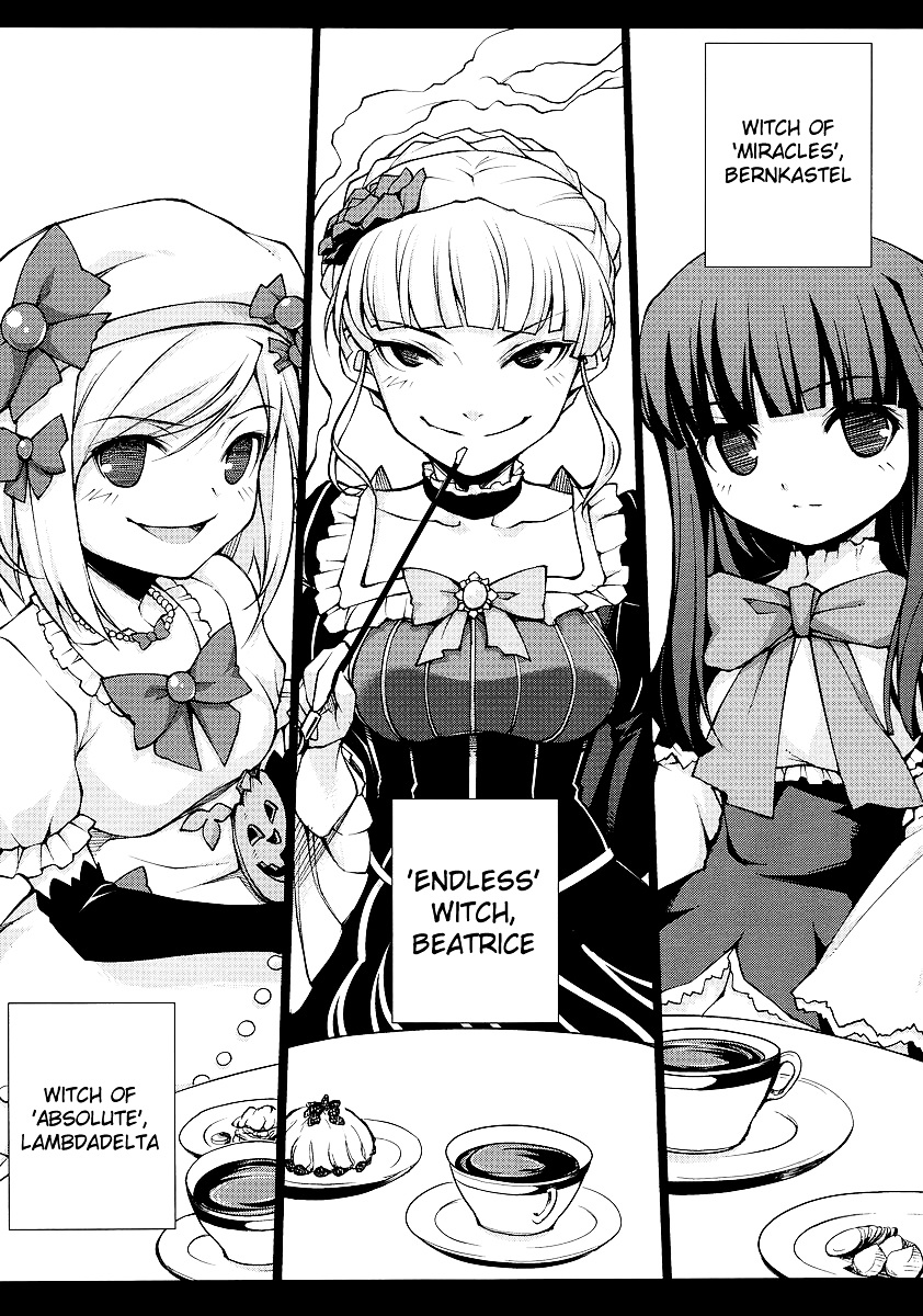 Umineko No Naku Koro Ni Episode X - Vol.1 Chapter 4 : Witch's Sign