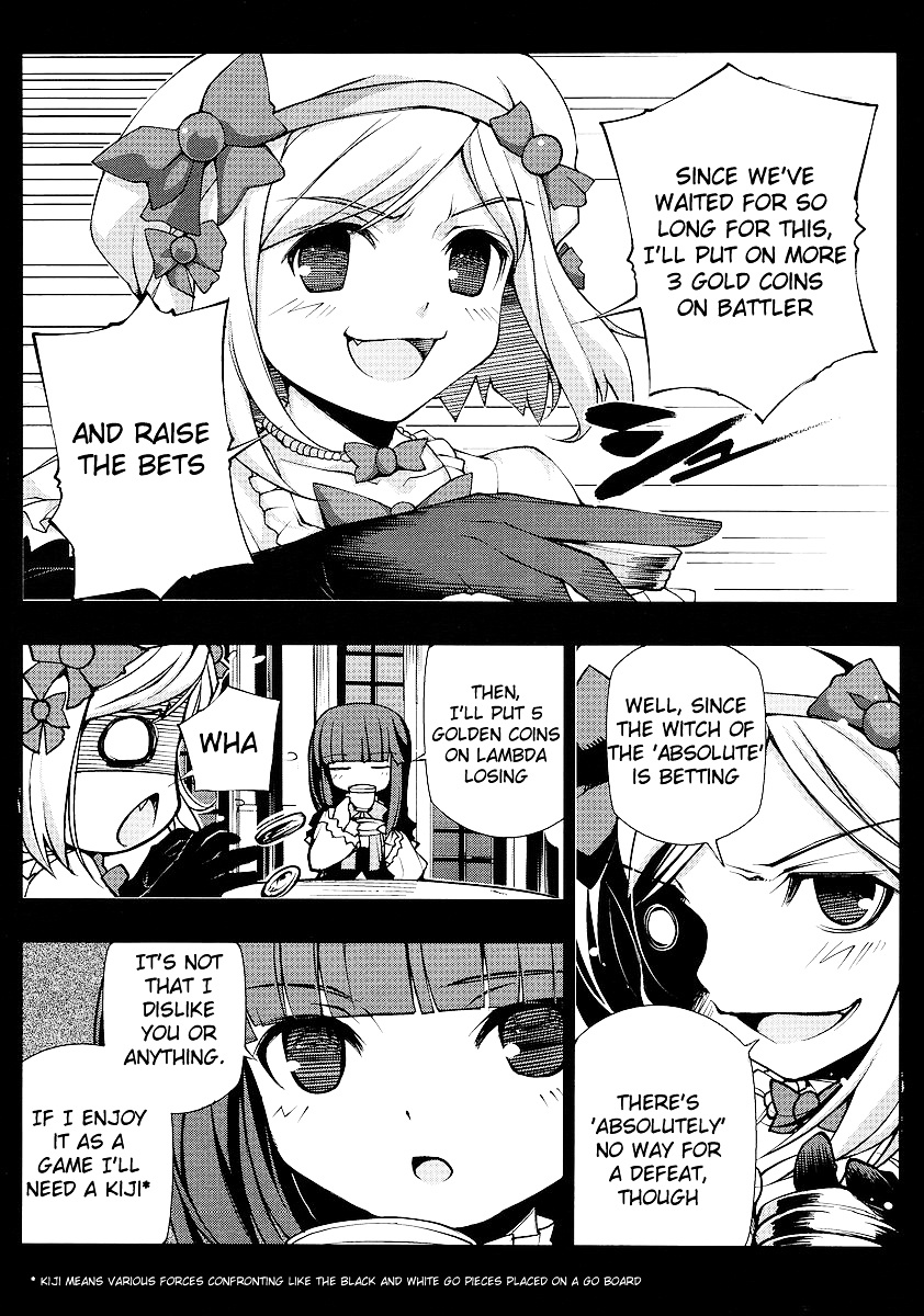 Umineko No Naku Koro Ni Episode X - Vol.1 Chapter 4 : Witch's Sign